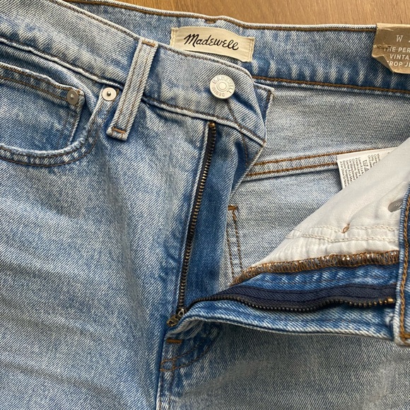 NWT Madewell The Perfect Vintage Crop Jean - Picture 7 of 8